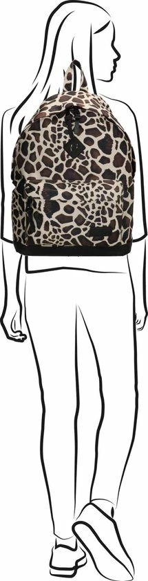 Goedkoopste π Enrico Benetti Londen 46121 Laptoprugzak Met 14" Laptopvak - Giraf Print π₯ - Afbeelding 2