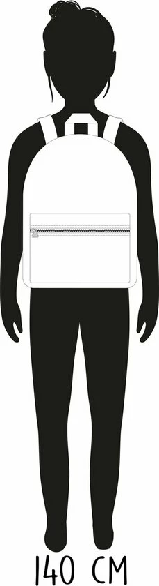 Aanbiedingen 𧨠Milky Kiss Young, Wild & Free - Rugzak - Schooltas Meisje - Multi - Donuts π - Afbeelding 4