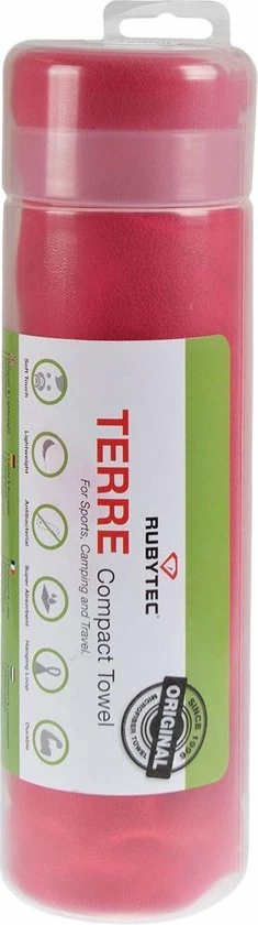 Groothandel ❤️ RUBYTEC Terre Compact Handdoek - M - Rood ✔️ 1 Groothandel ❤️ RUBYTEC Terre Compact Handdoek - M - Rood ✔️