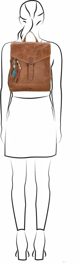 Groothandel π Micmacbags Friendship Rugzak - Bruin βοΈ - Afbeelding 10