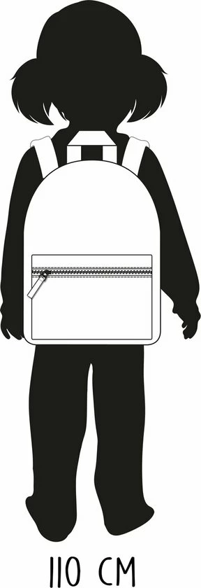 Beste Verkoop π₯° Kidzroom Lucky Me - Rugzak - 2 T/m 6 Jaar - Zwart - Hartjes π - Afbeelding 7