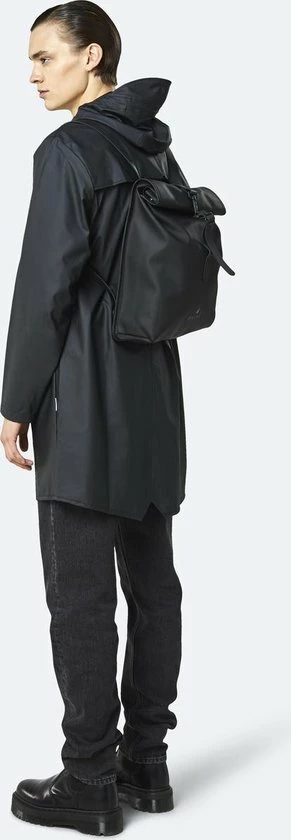 Flash-uitverkoop β€οΈ Rains Rolltop Mini Unisex - Zwart - One Size β€οΈ - Afbeelding 8