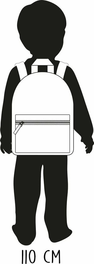 Beste Verkoop π₯° Kidzroom Lucky Me - Rugzak - 2 T/m 6 Jaar - Zwart - Hartjes π - Afbeelding 9