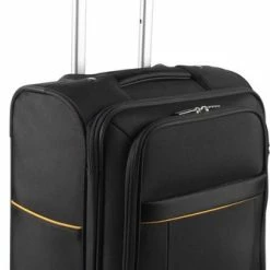 Beste Pirce 🌟 ACROPAQ 👜 Handbagage Koffer - 55 X 35 X 25 Cm, Trolley, Lichtgewicht, Cijferslot - Zwart 👍