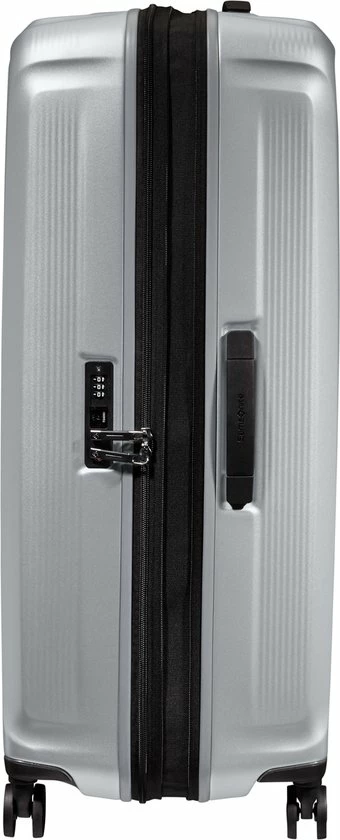 Korting π Samsonite Reiskoffer - Nuon Spinner 81/30 Exp (Groot) Matt Silver 𧨠- Afbeelding 3