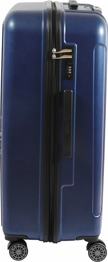 Coupon π― BiggDesign π Handbagage Koffer 22"- Reiskoffer Met Wielen - π Handbagage Trolley -Harde Reiskoffer- Trolley Met Gevoerde Binnekant- Marineblauw π― - Afbeelding 3