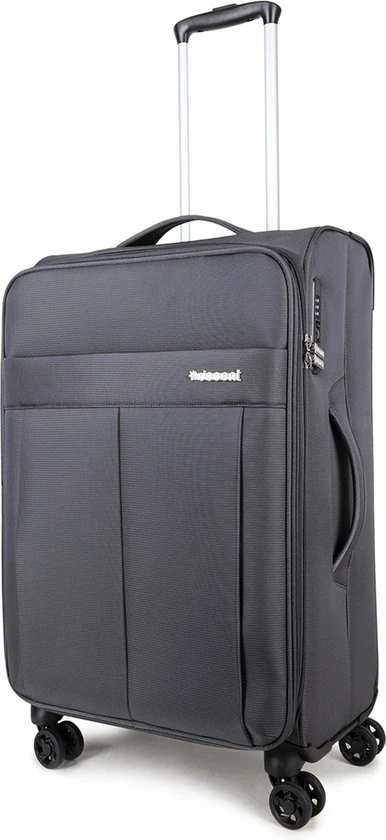 Groothandel 🔥 Decent D-Upright Medium Koffer - 66 Cm Expandable - TSA Slot - Grijs 🎉 - Afbeelding 21