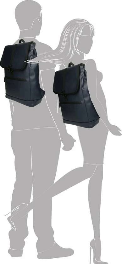 Aanbiedingen π₯ Enrico Benetti Bridgetown 46192 Laptoprugzak Met 15" Laptopvak - Blauw π - Afbeelding 2