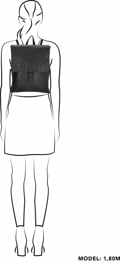 Korting π Beagles Ayora Rugzak - Zwart βοΈ - Afbeelding 4