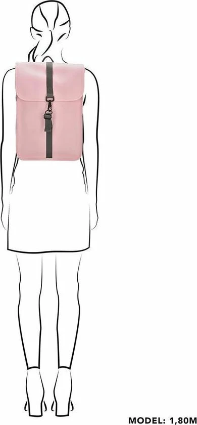 Kopen β¨ Charm London Neville Waterproof π Backpack Pink π - Afbeelding 5