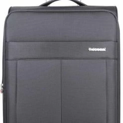 Groothandel 🔥 Decent D-Upright Medium Koffer - 66 Cm Expandable - TSA Slot - Grijs 🎉