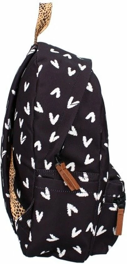 Beste Verkoop π₯° Kidzroom Lucky Me - Rugzak - 2 T/m 6 Jaar - Zwart - Hartjes π - Afbeelding 13