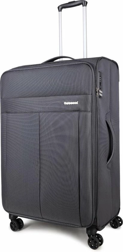 Groothandel 🔥 Decent D-Upright Medium Koffer - 66 Cm Expandable - TSA Slot - Grijs 🎉 - Afbeelding 14