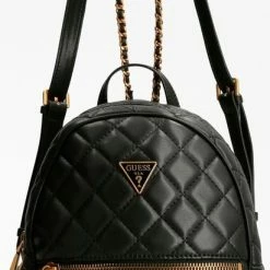 Uitgang 🎉 Guess Cessily 🎒 Backpack Rugtassen - Zwart 💯