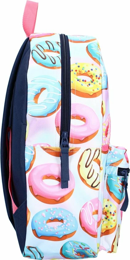 Aanbiedingen 𧨠Milky Kiss Young, Wild & Free - Rugzak - Schooltas Meisje - Multi - Donuts π - Afbeelding 2