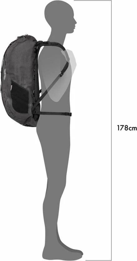 Nieuw 🧨 Ortlieb Atrack CR Urban 25L - Waterdichte Rugzak - Pepper 😍 - Afbeelding 7