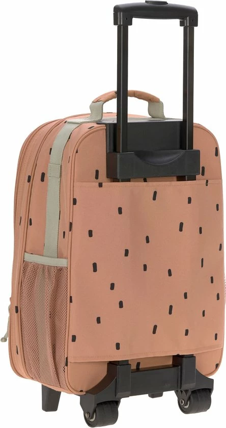 Beste Verkoop β¨ Lässig Reiskoffer Trolley Happy Prints - Caramel β€οΈ - Afbeelding 2