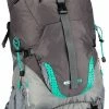 Uitgang 🧨 Abbey Camp Abbey Rugzak Trekking Met Verstelsysteem - Sphere 60L - Antraciet/Grijs/Smaragd 🔔