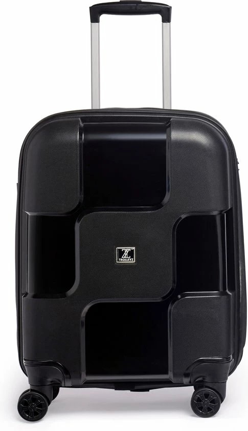 Top 10 π₯ ©TROLLEYZ - Venice No.10 - Trolley - 55cm Met TSA Slot - Dubbele Wielen - 360° Spinners - 100% Polypropyleen - π Handbagage Koffer In Piano Black π 1 Top 10 π₯ ©TROLLEYZ - Venice No.10 - Trolley - 55cm Met TSA Slot - Dubbele Wielen - 360° Spinners - 100% Polypropyleen - π Handbagage Koffer In Piano Black π