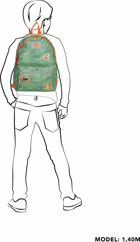 Goedkoop π€© Beagles Original Kinderrugzak - Scouting - Mint β - Afbeelding 4