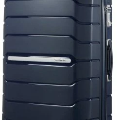 Gloednieuw ❤️ Samsonite Flux Spinner Reiskoffer 75 Cm - Navy Blue 🌟