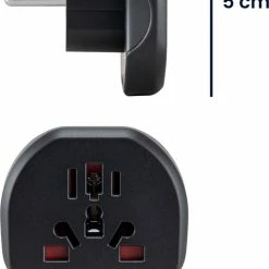 Goedkoop π Kwmobile Kwcommerce Reisstekker UK Naar EU – Geschikt Voor Stopcontacten Type C, E En F - Set Van 2 Stuks - Reisadapters - Zwart π 21 Goedkoop π Kwmobile Kwcommerce Reisstekker UK Naar EU – Geschikt Voor Stopcontacten Type C, E En F - Set Van 2 Stuks - Reisadapters - Zwart π -Gabbag-winkel 488x840 1