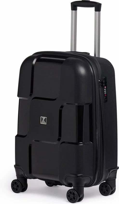 Top 10 π₯ ©TROLLEYZ - Venice No.10 - Trolley - 55cm Met TSA Slot - Dubbele Wielen - 360° Spinners - 100% Polypropyleen - π Handbagage Koffer In Piano Black π 11 Top 10 π₯ ©TROLLEYZ - Venice No.10 - Trolley - 55cm Met TSA Slot - Dubbele Wielen - 360° Spinners - 100% Polypropyleen - π Handbagage Koffer In Piano Black π - Afbeelding 11