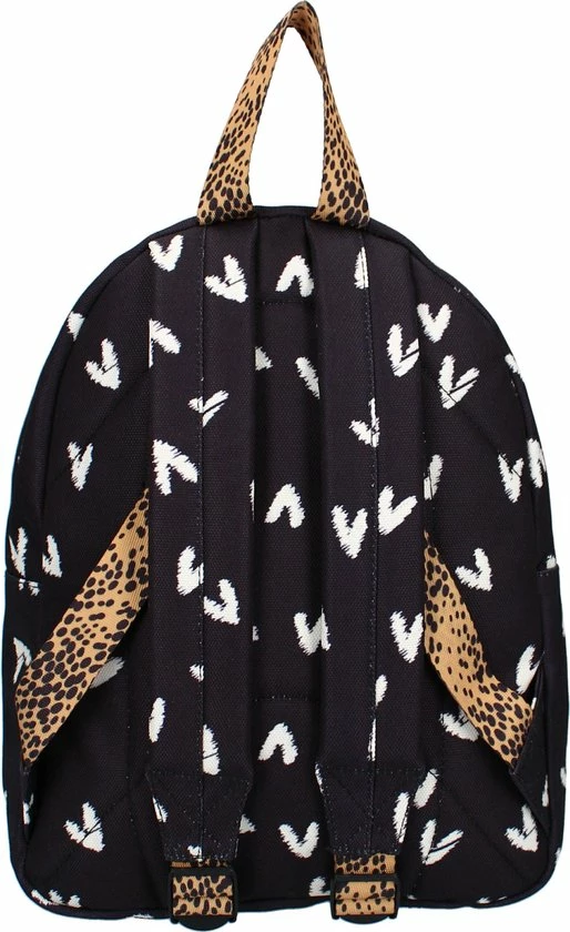 Beste Verkoop π₯° Kidzroom Lucky Me - Rugzak - 2 T/m 6 Jaar - Zwart - Hartjes π - Afbeelding 3