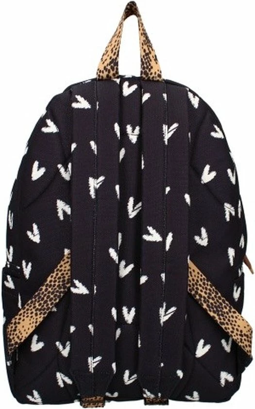 Beste Verkoop π₯° Kidzroom Lucky Me - Rugzak - 2 T/m 6 Jaar - Zwart - Hartjes π - Afbeelding 12