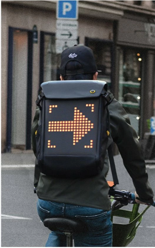 Promo βοΈ Divoom Pixoo Pixel Art Travel Laptop-rugzak Met App-gestuurd 16X16 RGB LED-scherm, Waterdichte College School Computertas Geschenken Voor Dames En Heren School College Student-rugzak π 10 Promo βοΈ Divoom Pixoo Pixel Art Travel Laptop-rugzak Met App-gestuurd 16X16 RGB LED-scherm, Waterdichte College School Computertas Geschenken Voor Dames En Heren School College Student-rugzak π - Afbeelding 10