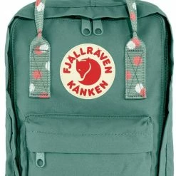 Korting โค๏ธ Fjallraven Fjällräven Kånken Mini Unisex Rugzak - Frost Green-Confetti Pattern ๐
