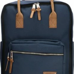 Nieuw 🎉 Enrico Benetti Santiago 46180 Laptoprugzak Met 17" Laptopvak - Blauw ✔️