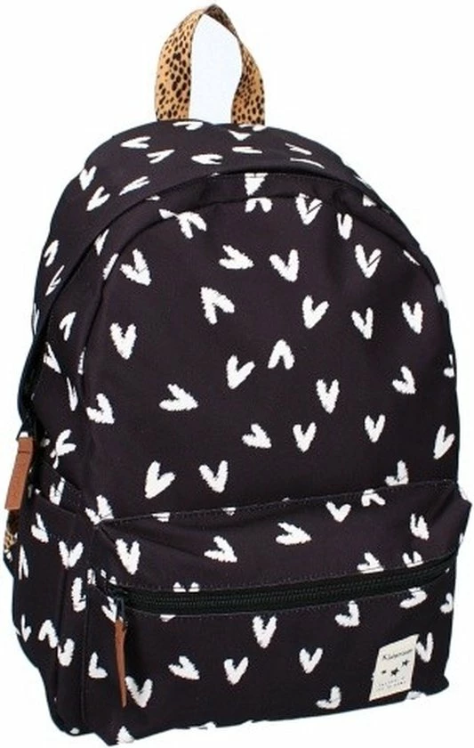Beste Verkoop π₯° Kidzroom Lucky Me - Rugzak - 2 T/m 6 Jaar - Zwart - Hartjes π - Afbeelding 14