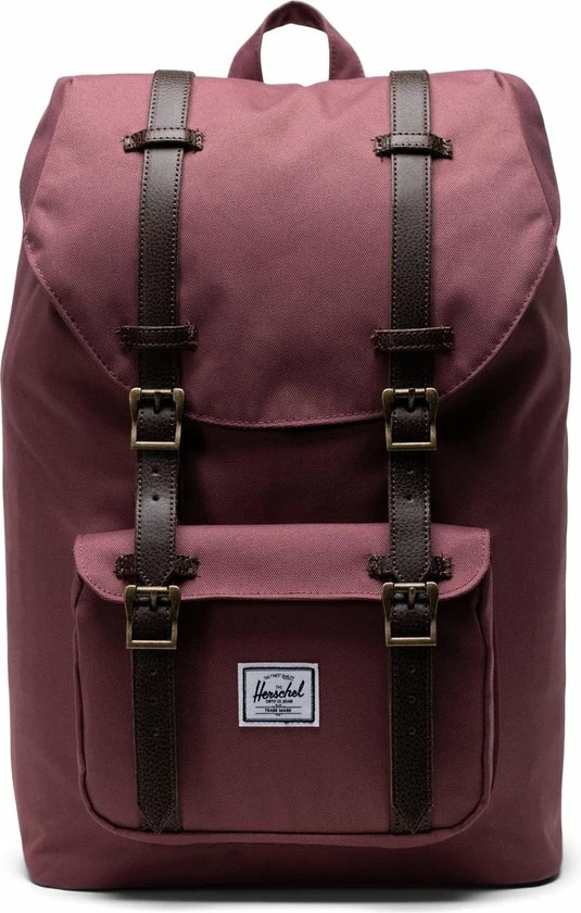 Coupon π€© Herschel Little America Mid-Volume - Rose Brown / Rrugzak Met 17L Opbergvolume - 13" Fleece-gevoerd Laptopvak - Magnetische Sluiting / Met Levenslange Fabrieksgarantie / Limited Lifetime Warranty / Bruin π