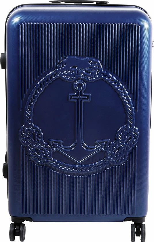 Coupon π― BiggDesign π Handbagage Koffer 22"- Reiskoffer Met Wielen - π Handbagage Trolley -Harde Reiskoffer- Trolley Met Gevoerde Binnekant- Marineblauw π― - Afbeelding 5