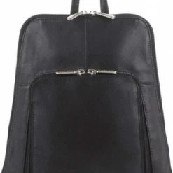 Nieuw 🤩 Bear Design Barbel Leren Rugzak - Zwart 🎉