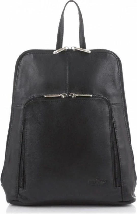 Nieuw π€© Bear Design Barbel Leren Rugzak - Zwart π