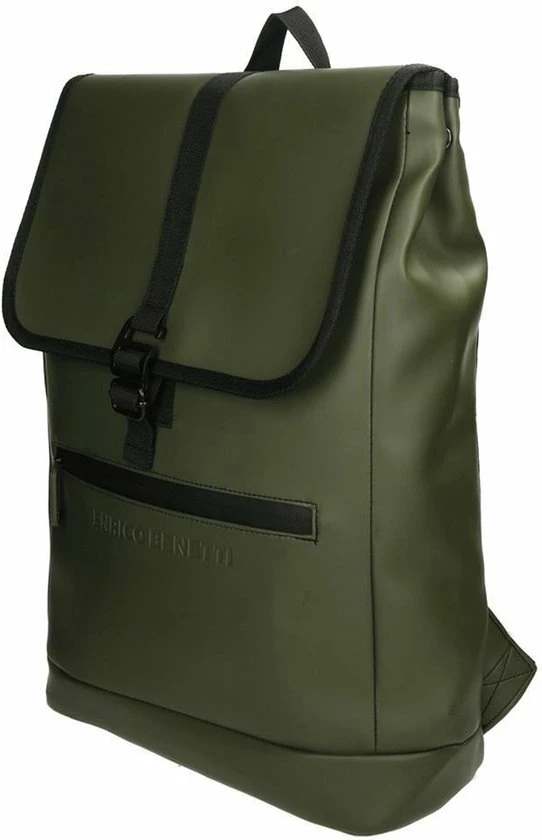 Korting π Enrico Benetti Bridgetown 46192 Laptoprugzak Met 15" Laptopvak - Olijf Groen π - Afbeelding 2