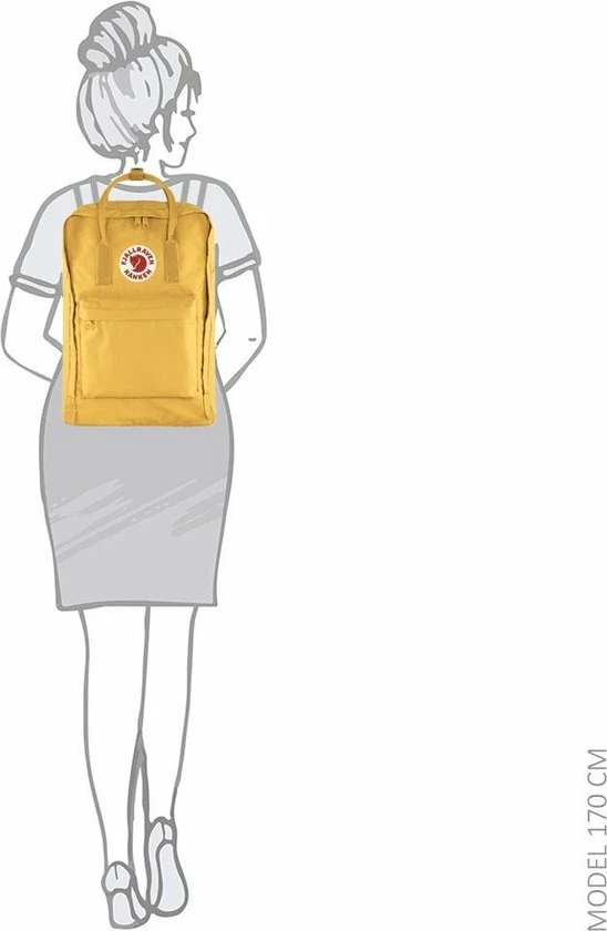 Beste recensies van π― Fjallraven Kånken Laptoprugzak 17 Inch- Ochre βοΈ - Afbeelding 2