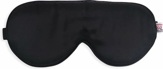 Beste Verkoop π White Lotus Anti Aging Holistisch Zijden Oogmasker – Van 19 Momme Moerbeien Zijde Voor Tijdens Het Slapen. Helpt Bij Dikke Ogen En Rimpels Onder De Ogen. Geheel Verduisterend Voor Een Goede Nachtrust. Verpakt In Luxe Geschenkdoos. Kleur: Zwart. β¨ - Afbeelding 2