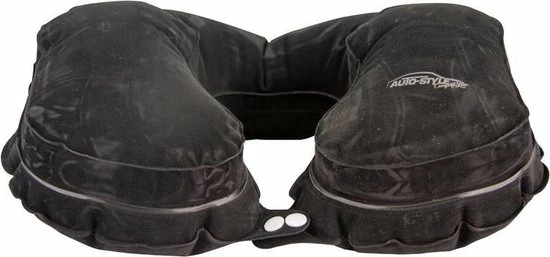 Goedkoop π AutoStyle Comfortline Opblaasbaar 3D Nekkussen - Zwart π―