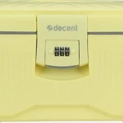 Gloednieuw 🎁 Decent Axiss-Fix Beautycase - Pastel Geel 🎉