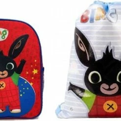 Uitgang 😉 BING & Flop Rugtas & Zwemtas Set Gymtas Rugzak 🌟