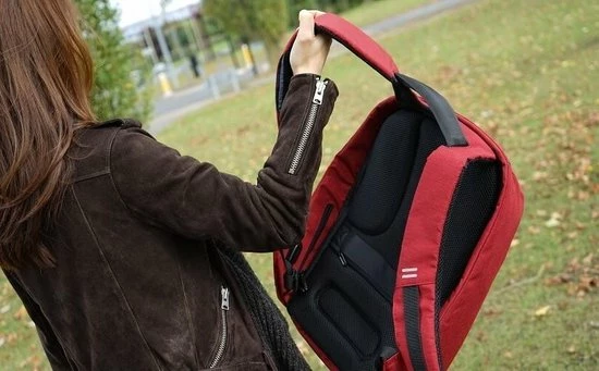 Beste Pirce β XD Design Bobby - Anti-Diefstal Rugzak 13 Liter - Rood π - Afbeelding 23