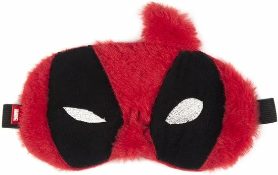 Uitgang π₯ Cerda Deadpool Slaapmasker Rood - Marvel - Pluche - Official Merchandise π§¨