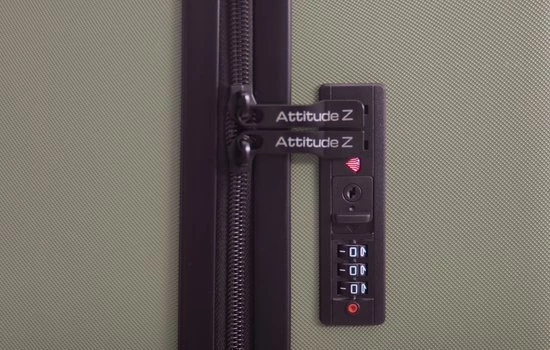 Uitgang π AttitudeZ Azur Reiskoffer Large Olijfgroen 76cm - TSA-slot π₯° - Afbeelding 3