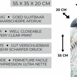 Goedkoopste ✔️ MuchoWow Koffer - Waterverf - Dieren - Jungle - Olifant - 35x55x20 Cm - 👜 Handbagage - Trolley - Fotokoffer 🎉 -Gabbag-winkel 550x357 1