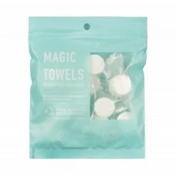 Aanbiedingen 🎁 Passion Cosmetics Paris 12 Magic Towels - Per Stuk Verpakt In 1 Zakje - 100% Biologisch Afbreekbaar - Zonder Parfum - 22 X 24 Cm - Doekje - Handdoekje 🔥