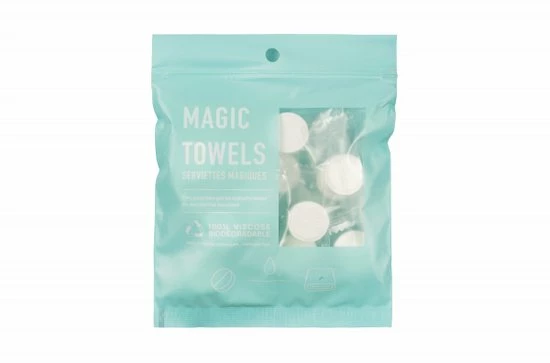 Aanbiedingen π Passion Cosmetics Paris 12 Magic Towels - Per Stuk Verpakt In 1 Zakje - 100% Biologisch Afbreekbaar - Zonder Parfum - 22 X 24 Cm - Doekje - Handdoekje π₯