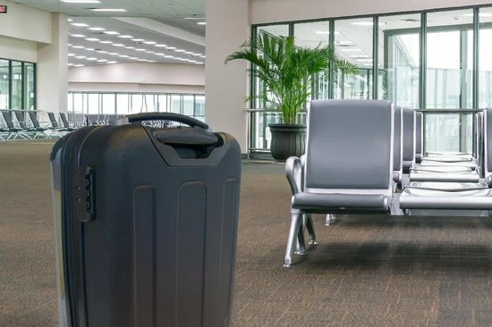 Korting 👏 MuchoWow Koffer - Kindertekening Met De Quote 'Hey' En Een Schaap - Past Binnen 55x40x20 Cm En 55x35x25 Cm - 👜 Handbagage - Trolley - Fotokoffer ✨ - Afbeelding 8